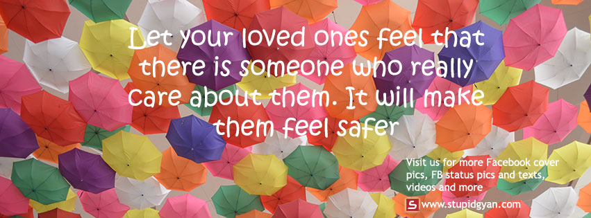 Let your loved ones | Facebook Cover Picture